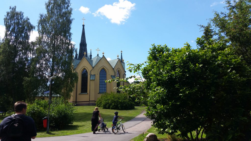 Kirche im Stadtpark Oskarshamn