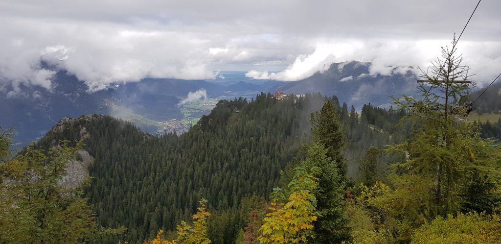 Ausblick auf das Kreuzeckhaus